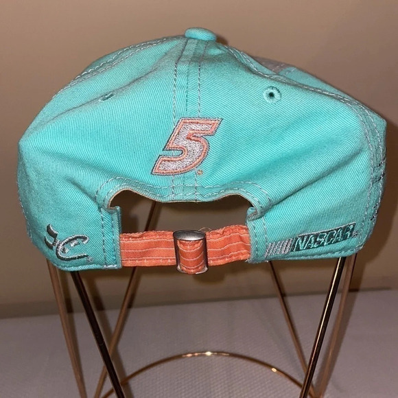 NASCAR hat ball cap authentics racing Kasey Kahne Chase race aqua grey - Picture 2 of 6